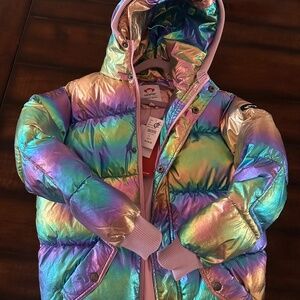 Appaman Metallic puffer jacket